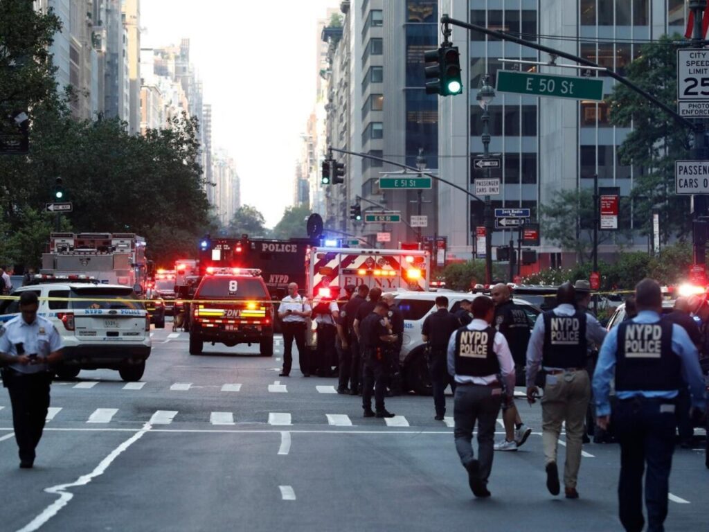 Tiroteo en rascacielos de Manhattan deja cuatro muertos