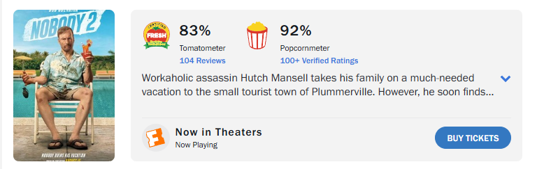 Nadie 2 calificación