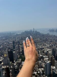 The romantic gesture that ended in an arrest on the Empire State Building