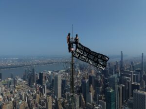 The romantic gesture that ended in an arrest on the Empire State Building