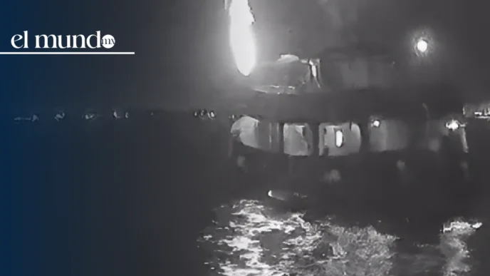 Dron ataca barco de la flotilla con Greta Thunberg en Túnez