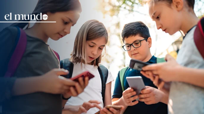 redes sociales menores