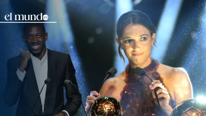 Ousmane Dembélé y Aitana Bonmatí, los ganadores del Balón de Oro 2025
