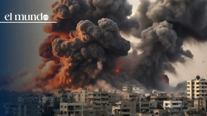 Bombardeos en Gaza: Israel ataca edificios identificados como bases de Hamas