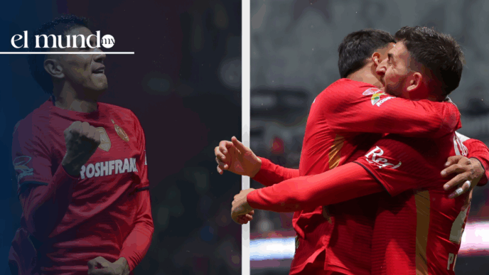 Toluca arrasa a Monterrey con contundente 6-2