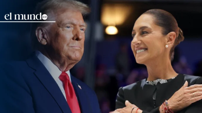 Trump insiste que México está gobernado por cárteles