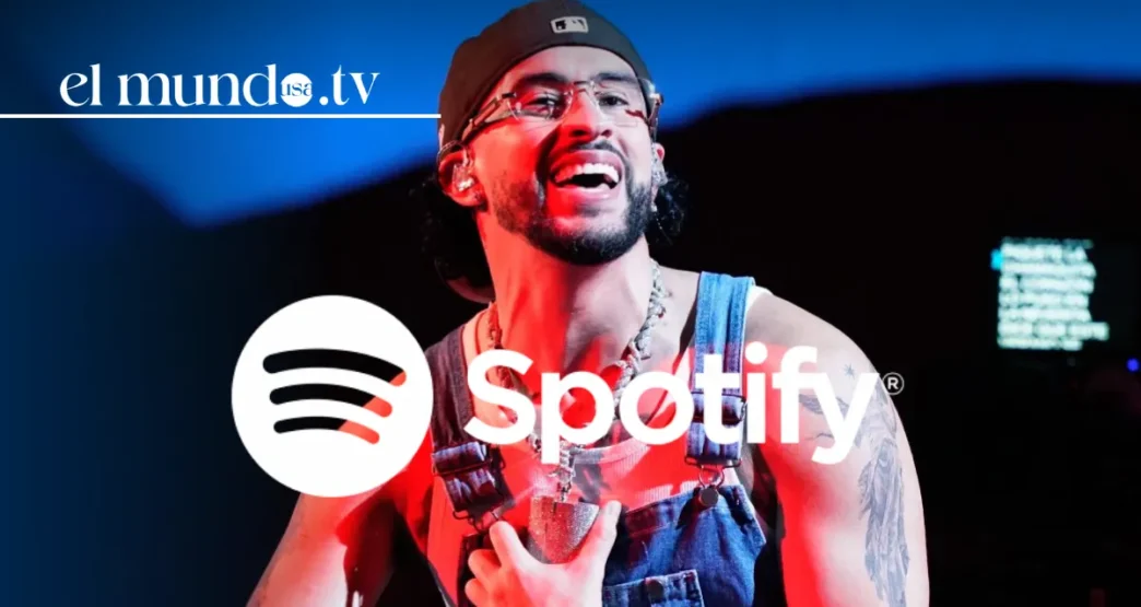 Bad Bunny becomes the most listened-to artist in the world on Spotify