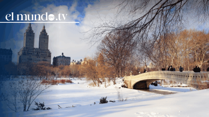 Polar vortex winter storm