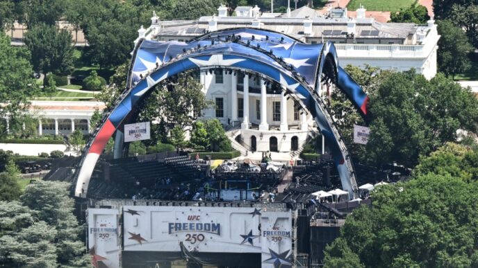 Federal Judge Clears Way for UFC Freedom 250 at White House South Lawn