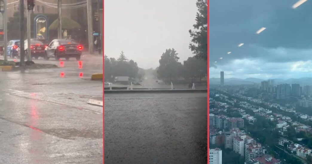 Intense Hail Storm Causes Flooding and Traffic Chaos Across Southern Mexico City