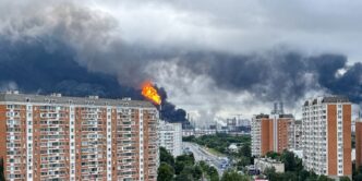 Ukraine Strikes Moscow Oil Refinery in Largest Drone Attack Since War Began