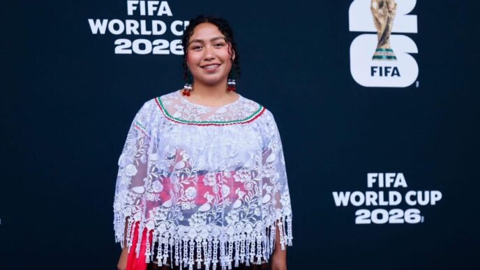 Young Woman From Veracruz Wins Presidential Contest and Attends World Cup 2026 Opening Ceremony
